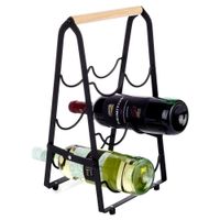 półka stojak na wino 6 butelek 229100