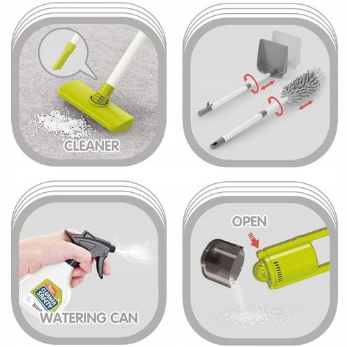 WÓZEK ODKURZACZ DUŻY ZESTAW DO SPRZĄTANIA MOP MATADI 29 AKC. DLA DZIECI na Arena.pl