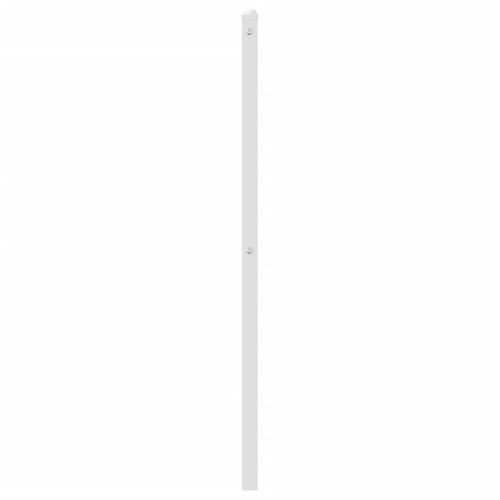 Metalowe wezgłowie, białe, 75 cm na Arena.pl