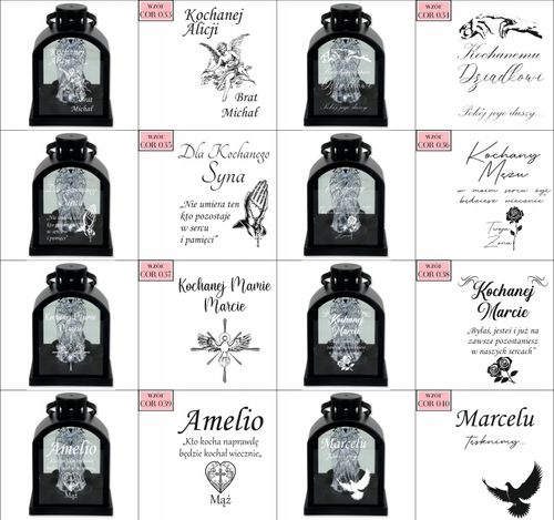 Latarenka LED znicz czarny z grawerem personalizowany DLA PRZYJACIELA na Arena.pl