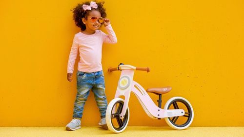 Kinderkraft Rowerek biegowy UNIQ pink na Arena.pl