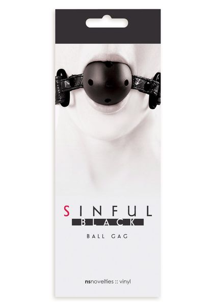 Ball Gag Black zdjęcie 2