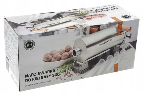 NADZIEWARKA DO KIEŁBAS SZPRYCA MASZYNKA do Nadziewania Konighoffer 3Kg na Arena.pl