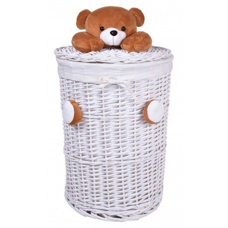 Kosz wiklinowy Miś 75L na Arena.pl