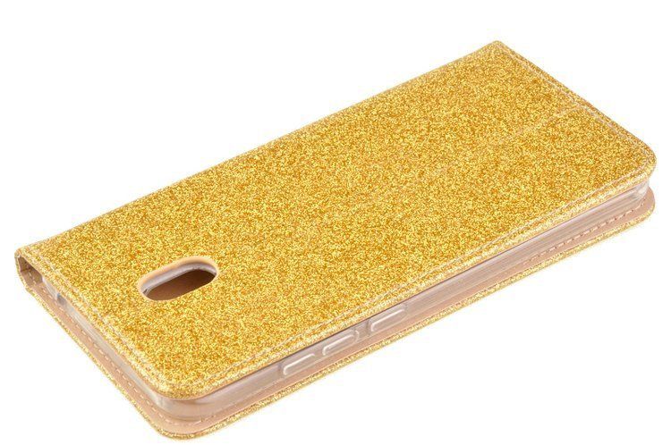 Etui Shining Book do Xiaomi Redmi 8A złoty zdjęcie 4