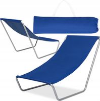 LEŻAK PLAŻOWY OGRODOWY FOTEL SKŁĄDANY TURYSTYCZNY LEKKI TORBA TRANSPORTOWA