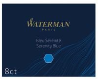 naboje waterman długie (8) niebieskie s0110860