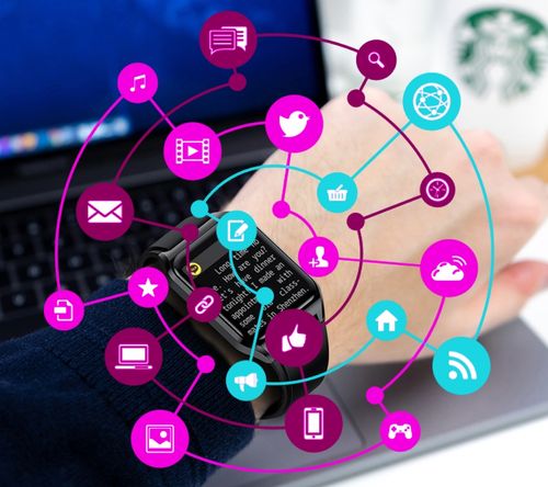 Smartwatch Rubicon RNCE89 Black SMARUB162 na Arena.pl