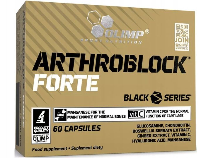 Suplement na stawy OLIMP Arthroblock Forte (60 kapsułek) zdjęcie 1