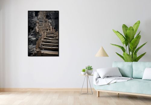Plakat 68x101cm Schody do Nieznanego na Arena.pl