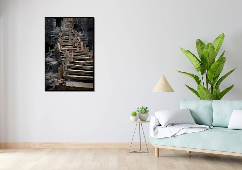 Plakat 68x101cm Schody do Nieznanego zdjęcie 4
