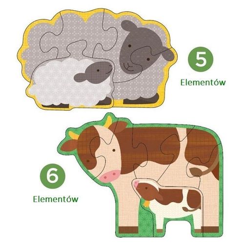 Pierwsze Puzzle Farma Petit Collage na Arena.pl