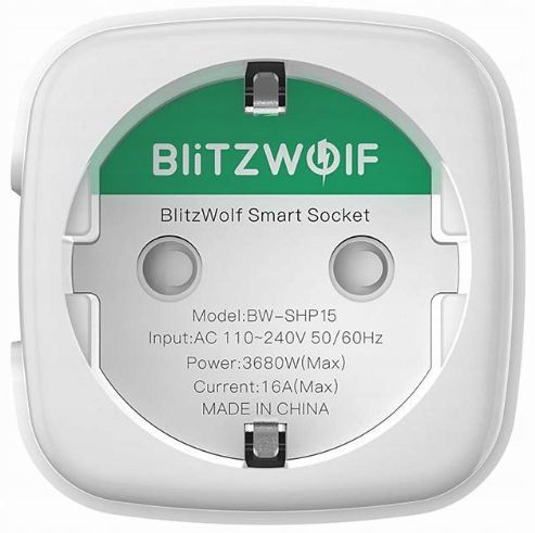 Gniazdko Blitzwolf ZigBee BW-SHP15 TUYA Watomierz zdjęcie 3