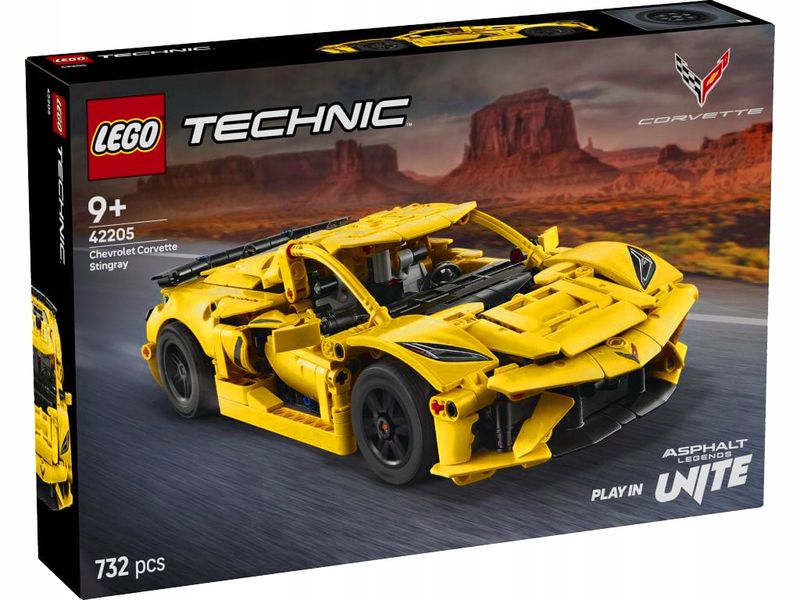 42205 - LEGO Technic - Chevrolet Corvette Stingray zdjęcie 16