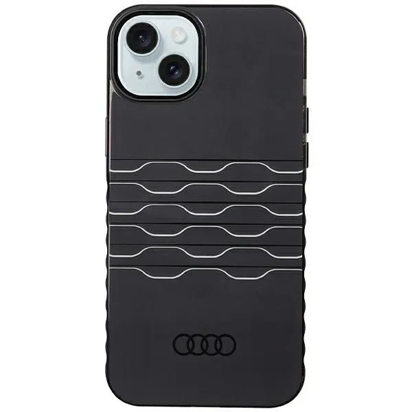 Etui Audi IML MagSafe na iPhone 15 Plus / 14 Plus - czarne zdjęcie 1