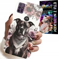 ETUI DO MOTOROLA MOTO G10 POWER - PITBULL GROŹNE PSY FUTERAŁ PLECKI CASE