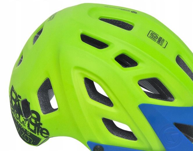 Kask rowerowy KELLYS RAZOR Lime Green L/XL 58-62cm zdjęcie 2