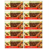 Czekolada Alpen Gold Nussbeisser Mleczna 100G 10 Opakowań