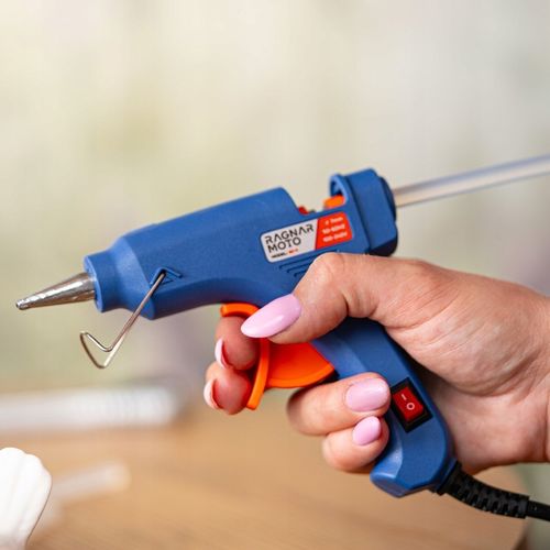 PISTOLET DO KLEJU NA GORĄCO DO KLEJENIA KLEJARKA 7mm +62 WKŁADY KLEJU na Arena.pl