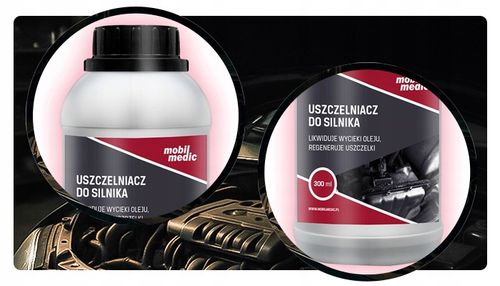 USZCZELNIACZ DO SILNIKA MOBIL MEDIC LIKWIDUJE WYCIEKI OLEJU 300 ml na Arena.pl