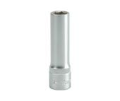 nasadka długa 6-kątna chromowana 1/2'' 13mm - yt-1226