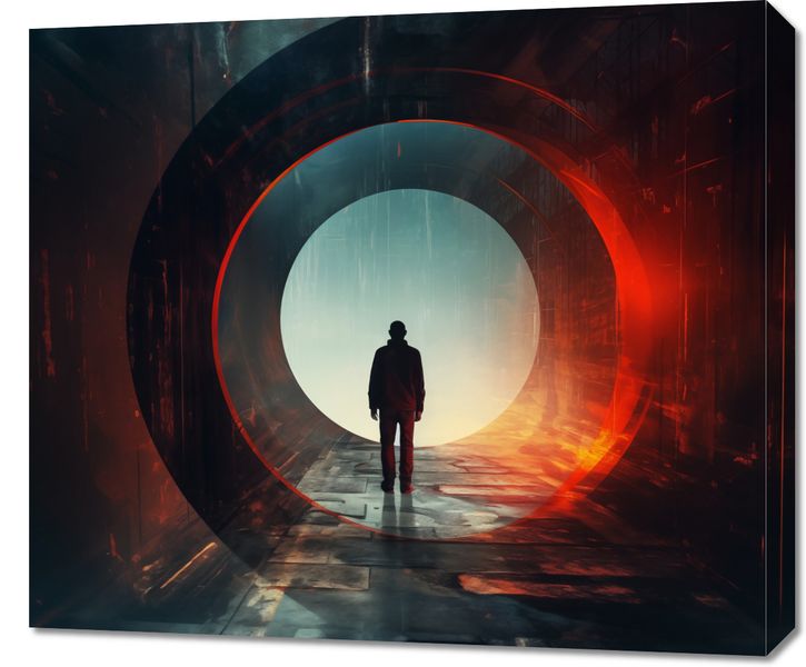 Obraz 70x60cm Portal do Świata zdjęcie 1