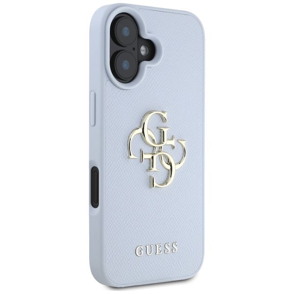 Etui Guess do iPhone 16, Niebieski zdjęcie 4