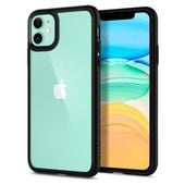 Etui Spigen Ultra Hybrid do Apple iPhone 11 przezroczysty czarny