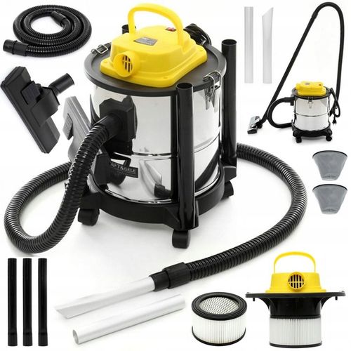 ODKURZACZ PRZEMYSŁOWY SEPARATOR POPIOŁU KOMINKA GRILLA DO GRUZU MOCNY na Arena.pl