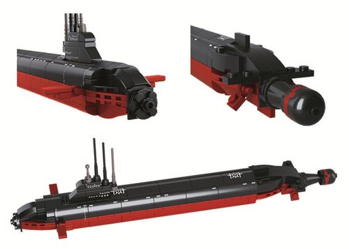 KLOCKI SLUBAN ARMY Lodz podwodna jadrowa 193 - B0391 na Arena.pl