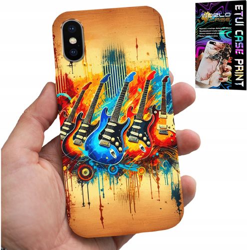 ETUI DO IPHONE XS MAX - GITARA ELEKTRYCZNA, ROCK AND ROLL, METAL na Arena.pl