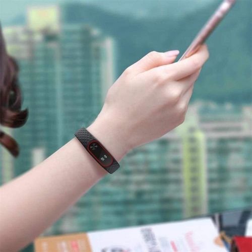 TECH-PROTECT SMOOTH XIAOMI MI BAND 2 BLACK/RED na Arena.pl