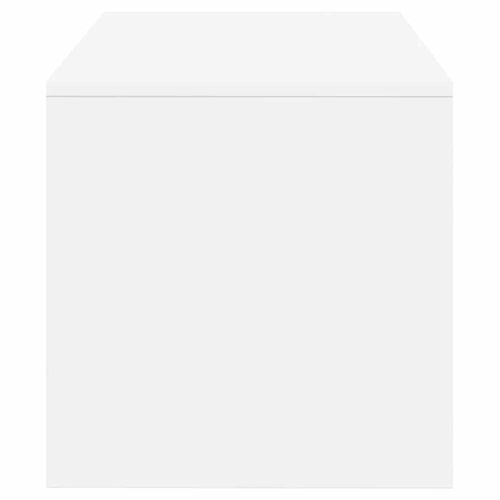 Szafka pod TV, biała, 80 x 40 x 40 cm, płyta wiórowa na Arena.pl