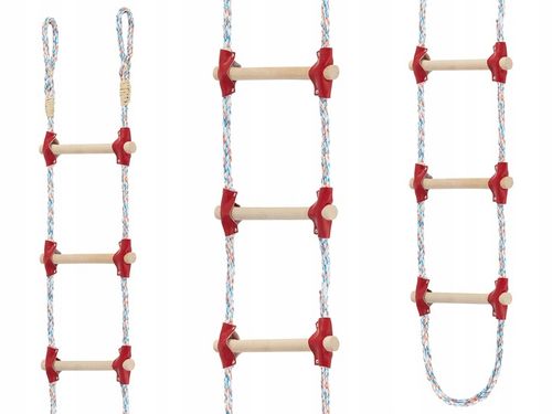 Drabina sznurowa linowa na dach ATESTOWANA 12m dekarska pleciona na Arena.pl