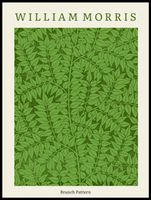 Plakat 60x80cm Design Branch Pattern 2, Morris Vintage do Salonu
