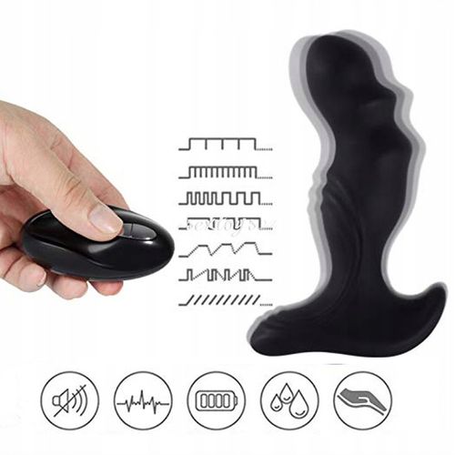 Masażer Prostaty Z Wibratorem 7 Prog. Pilot Usb na Arena.pl