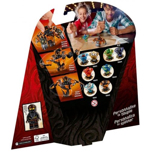 Klocki LEGO Spinjitzu Cole Ninjago na Arena.pl