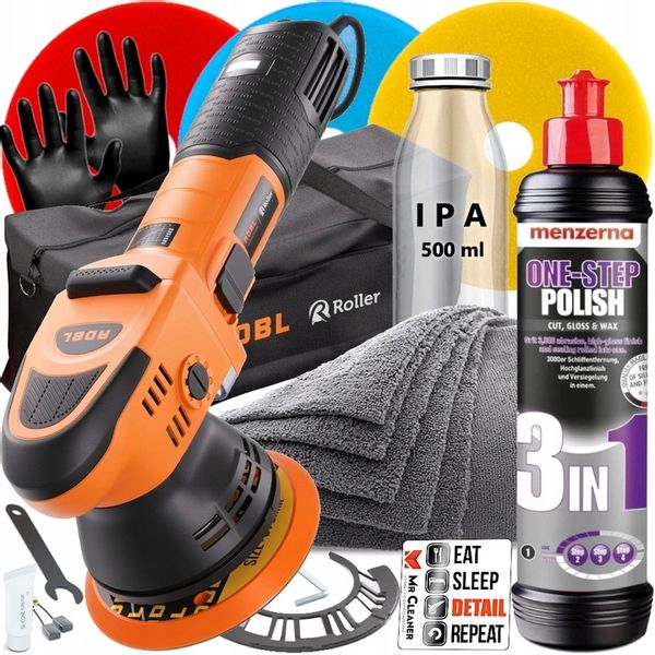 ADBL ROLLER D09125-02 MASZYNA POLERSKA POLERKA DO AUTA MENZERNA 3W1 zdjęcie 1