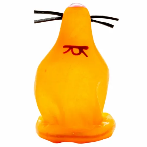 condomerie fox glued ręcznie malowana prezerwatywa artystyczna na Arena.pl