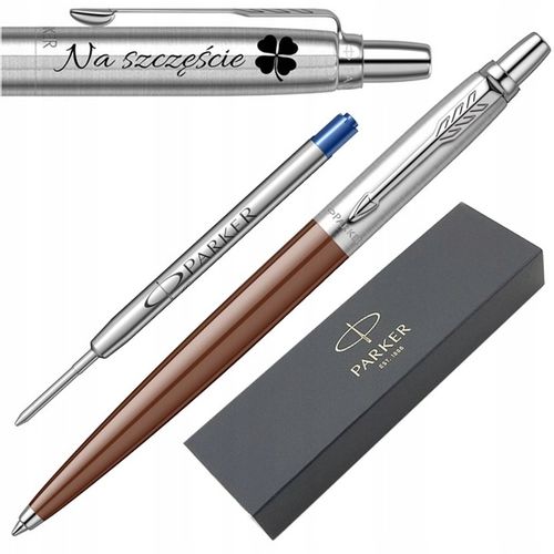 Długopis Parker Jotter Czekoladowy brąz Choco Brown Etui GRAWER NA PREZENT na Arena.pl