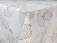 Obrus Cerata Listki Kolor Brąz Bieżnik Stół 140cm x 10cm CA422