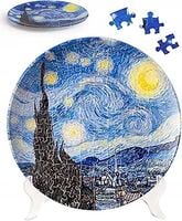 PUZZLE 3D GWIEŹDZISTA NOC VAN GOGH 124 ELEMENTY UKŁADANKA