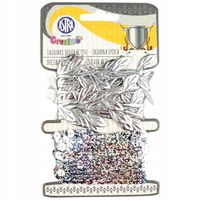 TASIEMKI DEKORACYJNE SREBRNA EPOKA  6163