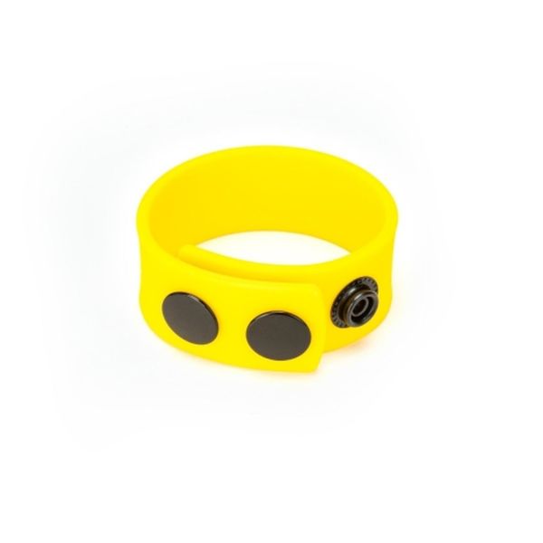 Me You Us Yellow Silicone Cock Strap zdjęcie 2