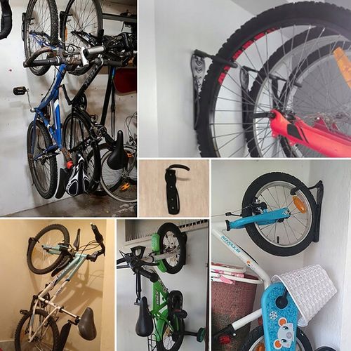 WIESZAK HAK NA ROWER ŚCIANĘ UCHWYT ROWEROWY ścienny ZESTAW x 2szt na Arena.pl