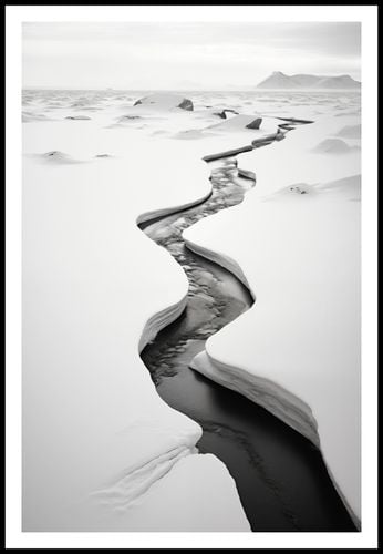 Plakat 61x91,5cm Szczeliny Mrozu na Arena.pl