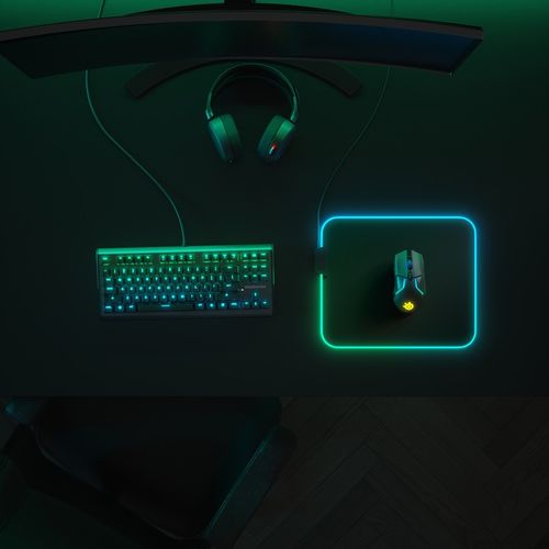 Podkładka RGB SteelSeries QcK Prism Cloth Medium 27cm x 32cm na Arena.pl