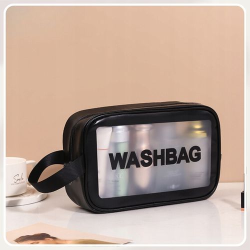 3w1 KOSMETYCZKA PRZEZROCZYSTA TRANSPARENTNA PODRÓŻNA ORGANIZER DO SAMOLOTU na Arena.pl