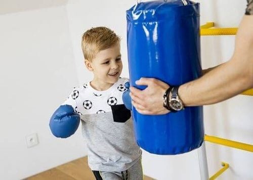 worek bokserski 5 kg - niebieski na Arena.pl
