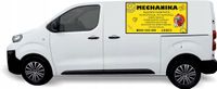 Reklama Naklejka na samochód 0,5 m2 MECHANIKA POJAZDÓW OSOBOWYCH